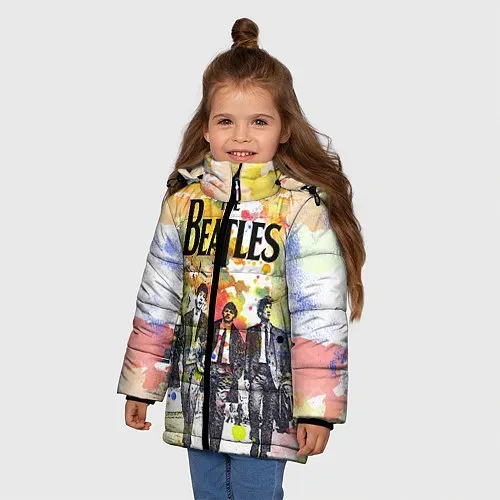 Детские Куртки зимние The Beatles