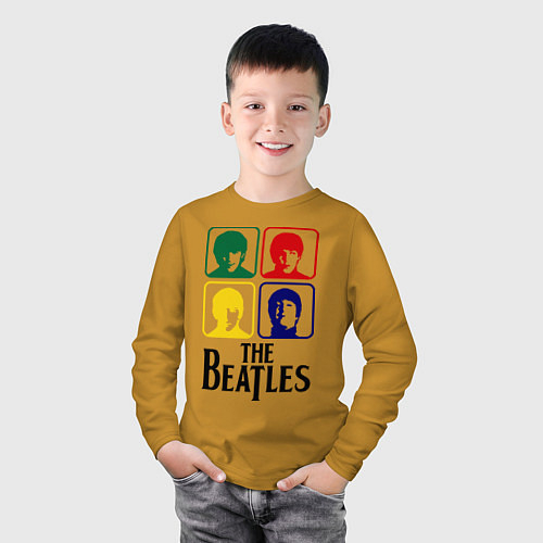 Детские футболки с рукавом The Beatles