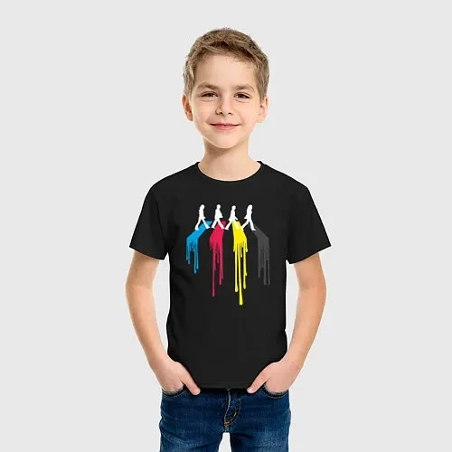 Детские хлопковые футболки The Beatles