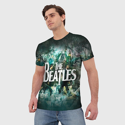 Мужские 3D-футболки The Beatles