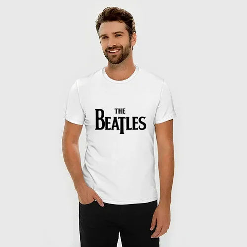 Мужские приталенные футболки The Beatles