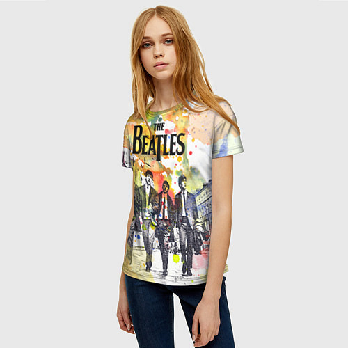 Женские футболки The Beatles