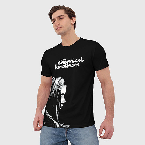 Мужские 3D-футболки The Chemical Brothers