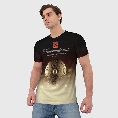 Мужские 3D-футболки The International