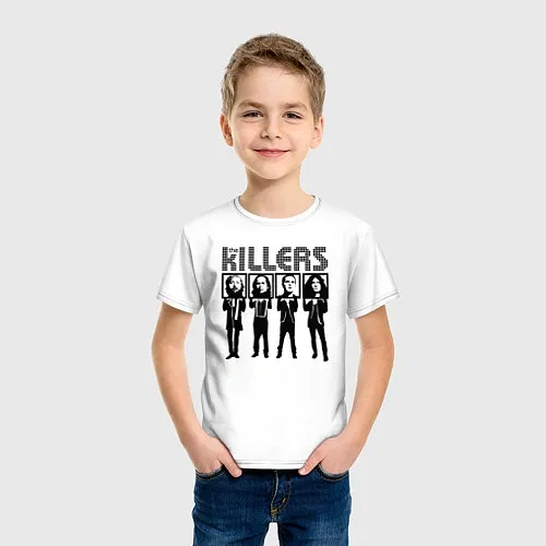 Детские хлопковые футболки The Killers