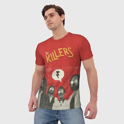 Мужские 3D-футболки The Killers