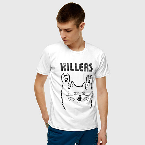 Мужские хлопковые футболки The Killers