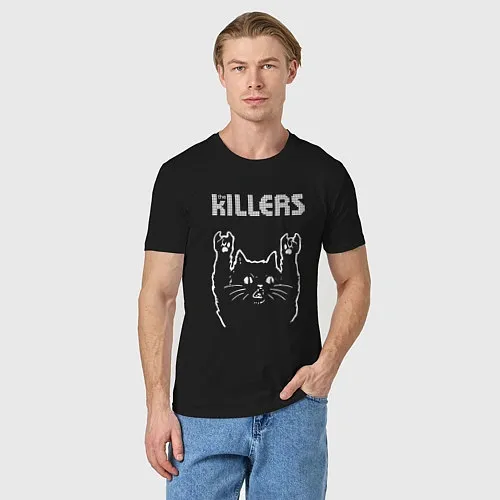 Мужские хлопковые футболки The Killers