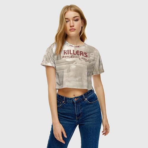 Женские укороченные футболки The Killers