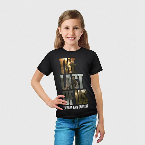 Детские 3D-футболки The Last of Us