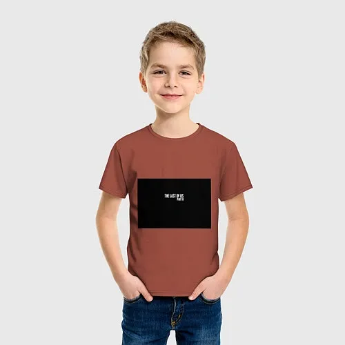 Детские хлопковые футболки The Last of Us