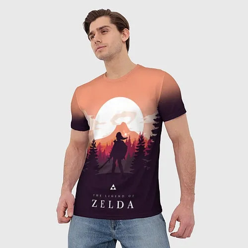 Мужские 3D-футболки The Legend of Zelda