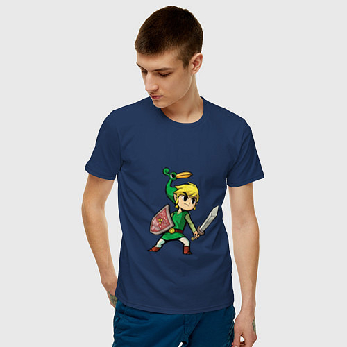 Мужские хлопковые футболки The Legend of Zelda