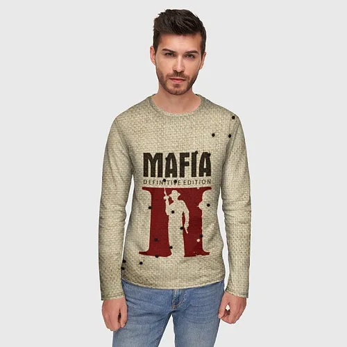 Мужские футболки с рукавом The Mafia