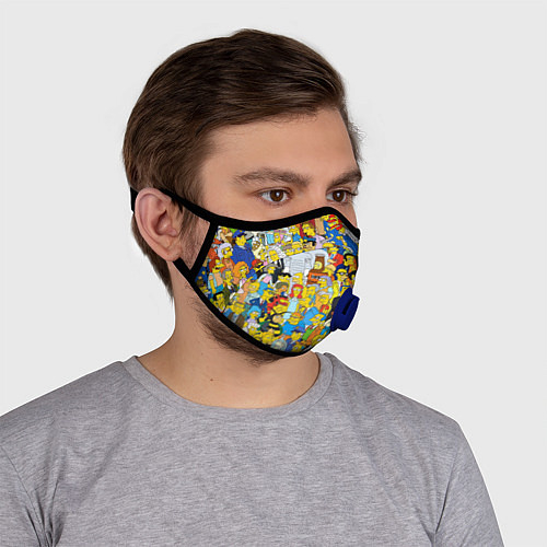 Защитные маски Симпсоны