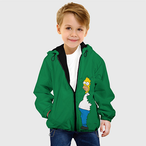 Детские куртки с капюшоном Симпсоны