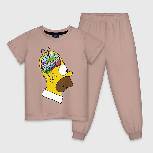 Детские пижамы Симпсоны
