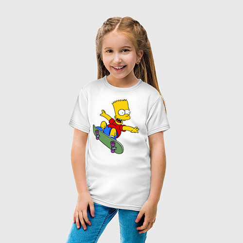 Детские хлопковые футболки Симпсоны