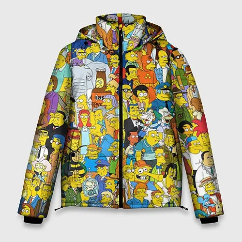 Куртки с капюшоном Симпсоны