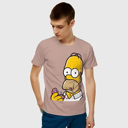 Хлопковые футболки Симпсоны