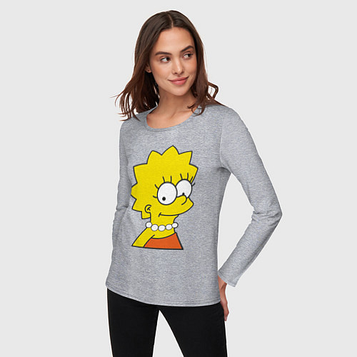 Женские футболки с рукавом Симпсоны