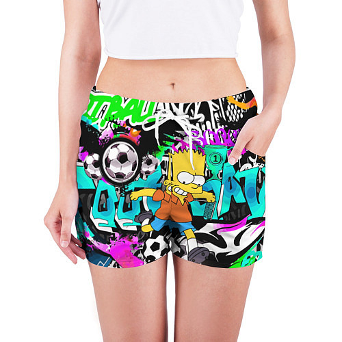 Женские шорты Симпсоны