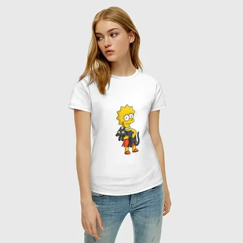Женские футболки Симпсоны