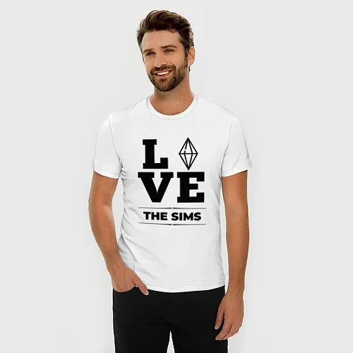 Мужские приталенные футболки The Sims