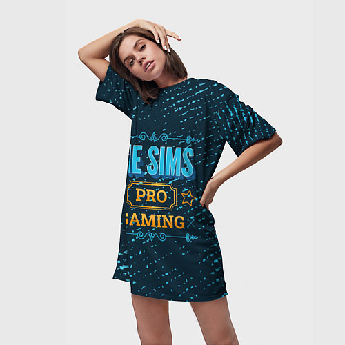 Женские длинные футболки The Sims
