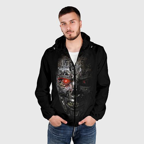 Ветровки с капюшоном Терминатор