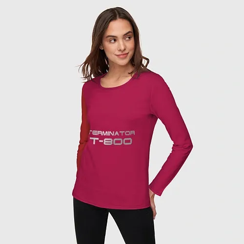 Женские футболки с рукавом Терминатор