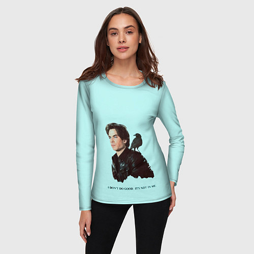 Женские футболки с рукавом Дневники вампира