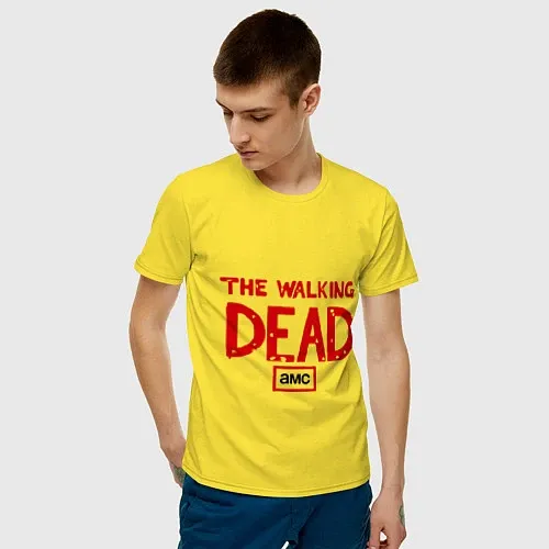 Мужские хлопковые футболки Ходячие мертвецы
