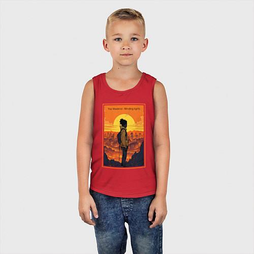 Детские майки-безрукавки The Weeknd