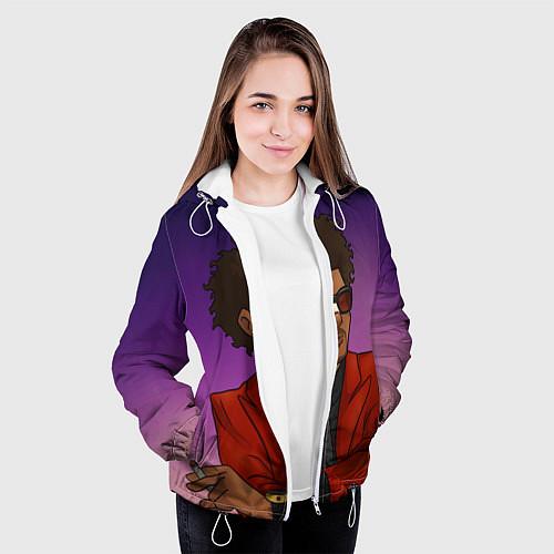 Женские куртки с капюшоном The Weeknd