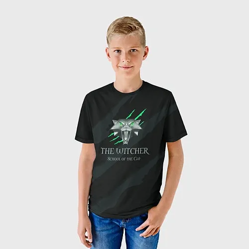 Детские 3D-футболки The Witcher