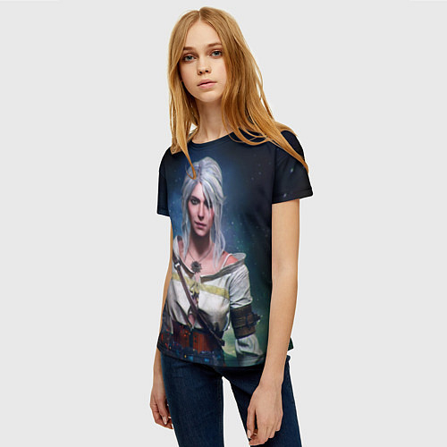 Женские 3D-футболки The Witcher