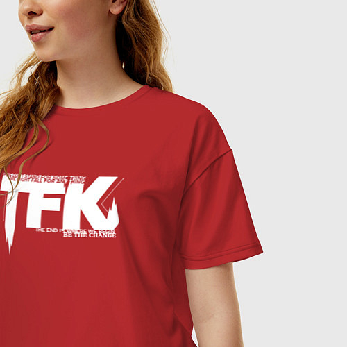 Женские хлопковые футболки Thousand Foot Krutch