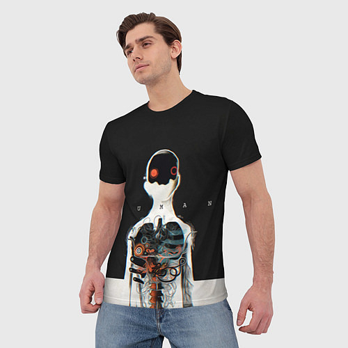 Мужские 3D-футболки Three Days Grace