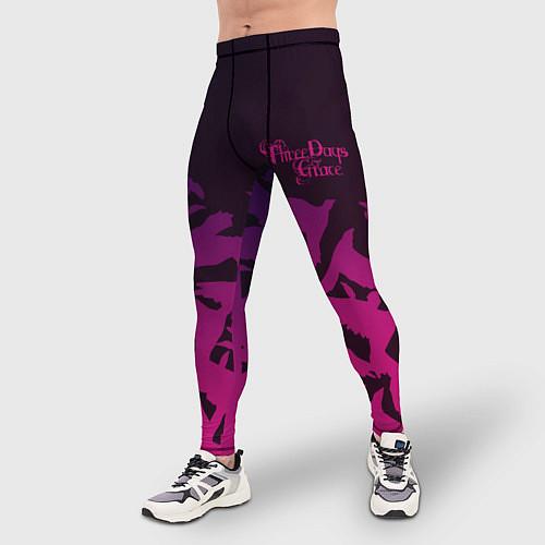 Мужские тайтсы-леггинсы Three Days Grace