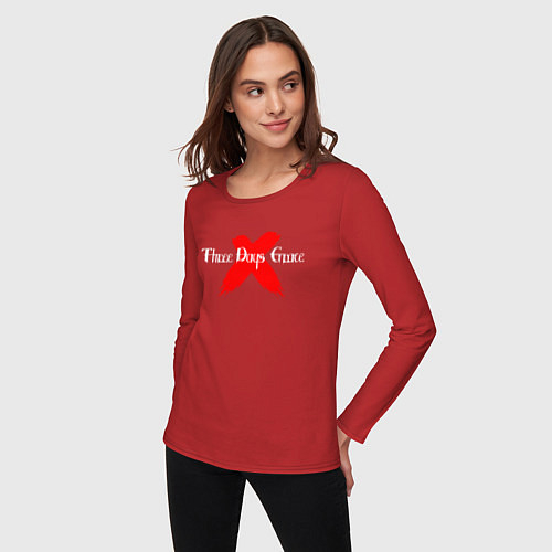 Женские футболки с рукавом Three Days Grace