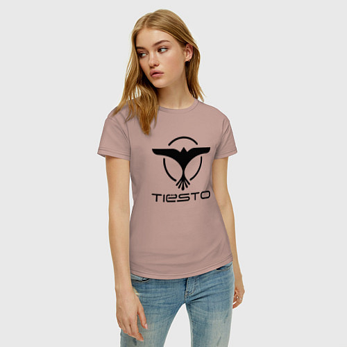 Женские хлопковые футболки Tiësto