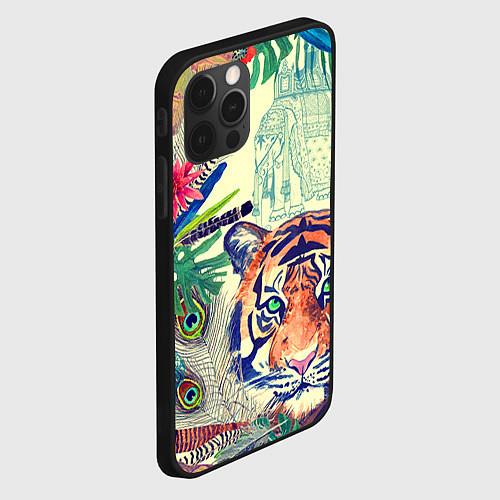 Чехлы iPhone 12 серии с тиграми