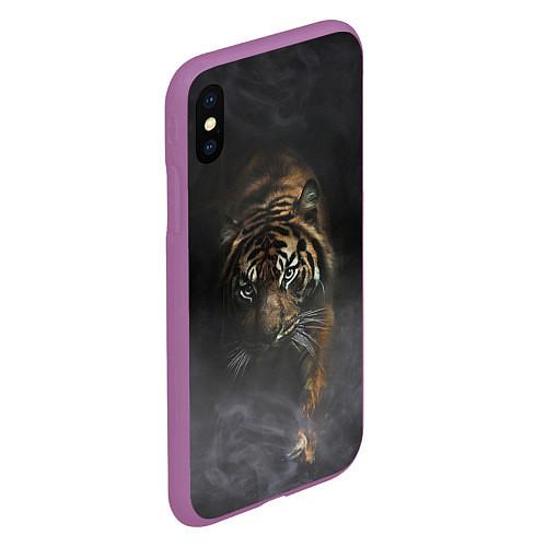 Чехлы для iPhone XS Max с тиграми