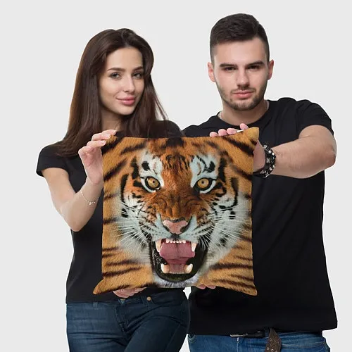 Подушки для дивана с тиграми
