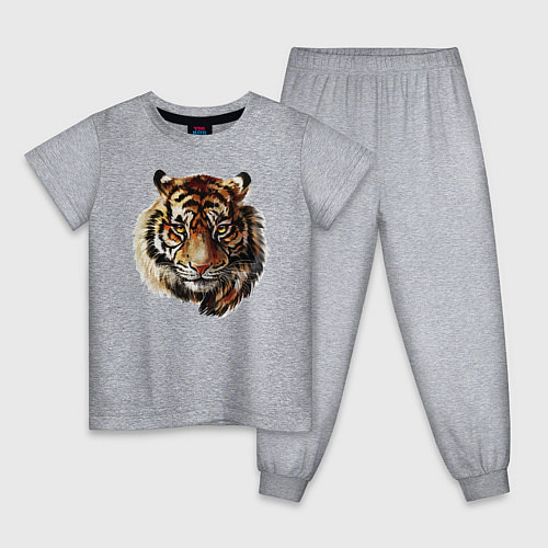 Детские пижамы с тиграми