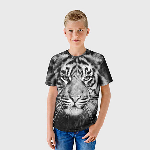 Детские 3D-футболки с тиграми