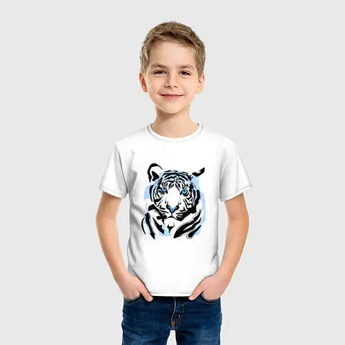 Детские футболки с тиграми