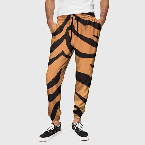 Мужские брюки с тиграми