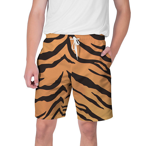 Мужские шорты с тиграми